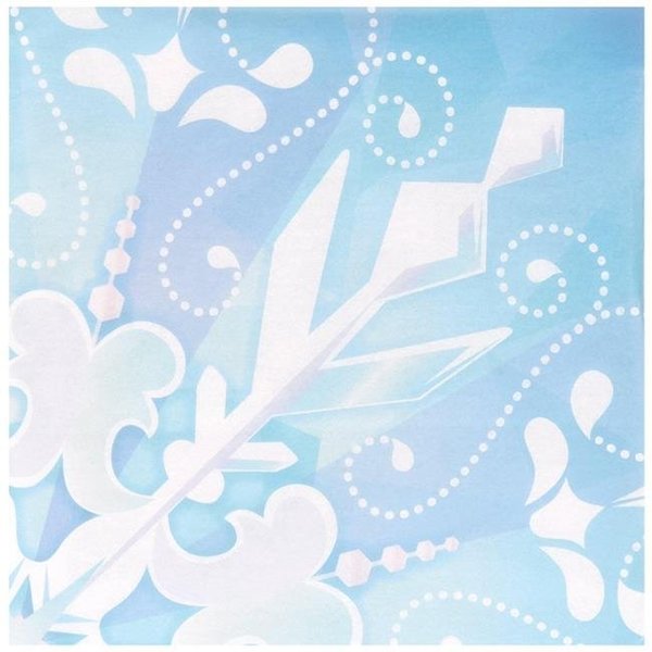 Birthday Express BirthdayExpress 239931 Snowflake Winter Wonderland Lunch Napkins - 20 Piece 239931